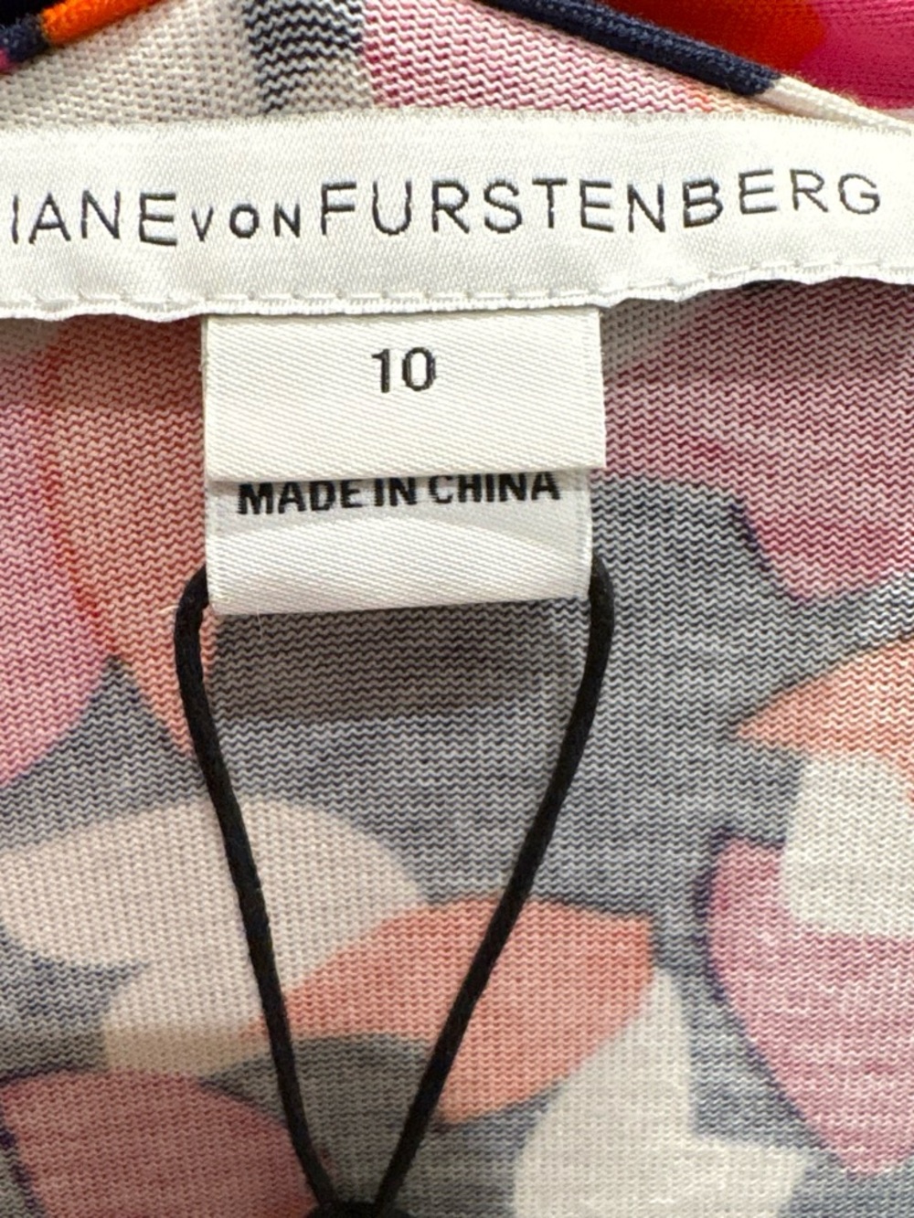 Diane von Furstenberg Pink Multi Print Wrap Maxi Dress - Picture 2 of 6